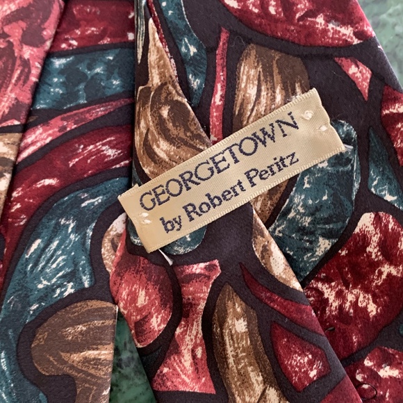 Vintage Men's Silk Designer Neckties/Lot of 10 - Picture 15 of 16